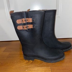 Chooka Size 8 Black Rainboots